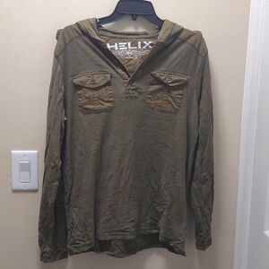 Men's Hooded Long sleeve